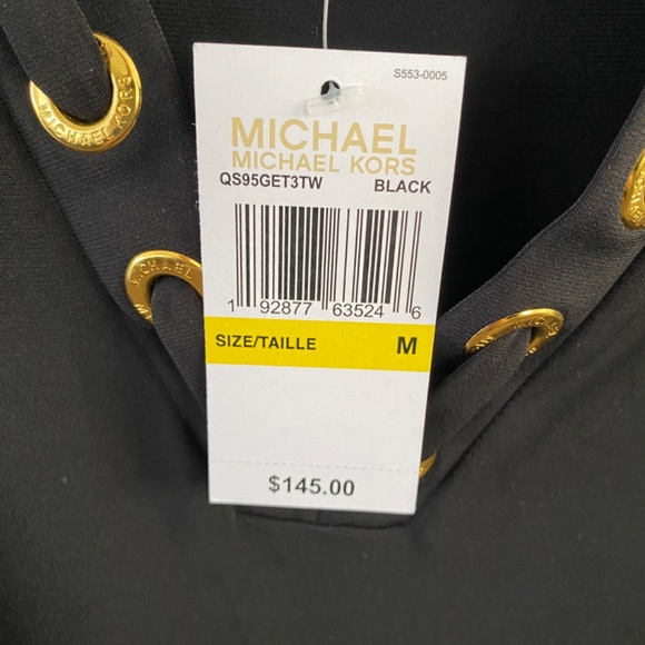 Michael Kors Black Sleeveless Top (M) - Picture 3 of 6
